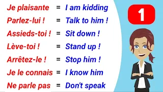 Short and Useful French Phrases ✪ PART 1