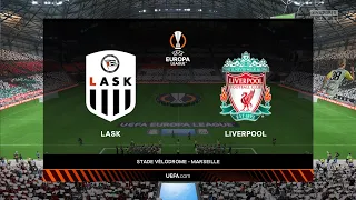 ⚽   LASK Linz    vs  Liverpool         ⚽ | 🏆 UEFA Europa League     (9/21/2023) 🎮 fifa 23 gameplay