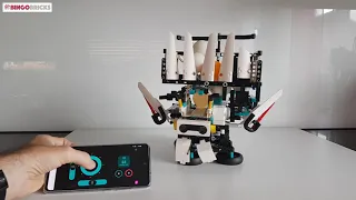 PINGERBEE - PING PONG BALL LAUNCHER MADE WITH LEGO MINDSTORMS ROBOT INVENTOR 51515