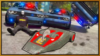 Tiny RC Flip Car Trolling Cops in GTA 5 RP