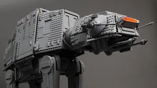 LEGO Star Wars AT-AT Stop Motion Build Preview