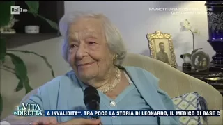 100 anni felici: no a marito e figli, sì al vino - La Vita in Diretta 06/09/2017