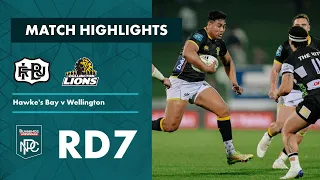 Bunnings NPC 2022 | Round 7 Highlights | Hawke's Bay v Wellington