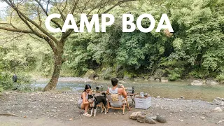 Camp BOA | Camping in the Rain with our Dog in Tanay, Rizal