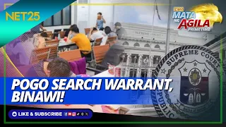 Iniimbestigahan ng korte ang pagbawi ng Malolos court sa search warrant vs. POGO hub sa Porac