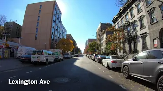 Driving NYC 4K - Lexington Ave - Manhattan - USA