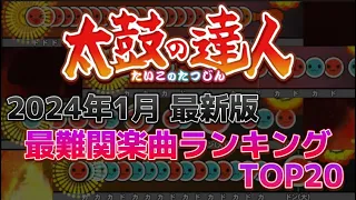 個人的太鼓の達人 最難関楽曲ランキングTOP20！