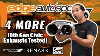 Viewers Choice 10th Gen Civic Exhausts TESTED!  |  Project FC3