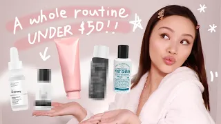 a broke b*tch skincare routine (she's fragrance-free + alcohol-free!)✨