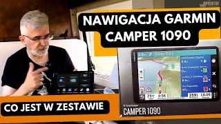 🟨NAWIGACJA DO KAMPERA 🟩GARMIN CAMPER 1090🟪ZOBACZMY CO JEST W ZESTAWIE🟥