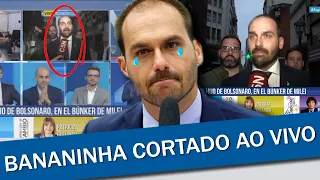 EDUARDO BOLSONARO PASSA VERGONHA AO VIVO NA TV ARGENTINA E VIRA MEME NAS REDES