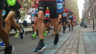 9 ème km du marathon de Toulouse