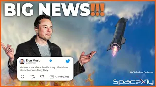 Elon Musk Finally Confirms New Starship Launch Timeline! Spread The News | Latest SpaceX News