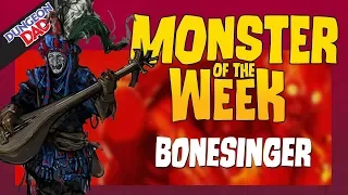 The Spookiest Skeleton - BONESINGER - Dungeons & Dragons [D&D] - Monster of the Week