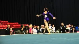 Maggie Nichols -- Floor Exercise -- 2012 U.S. Secret Classic