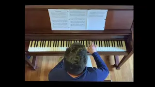 The Seal Lullaby by Eric Whitacre (piano)