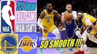 Golden State Warriors vs Los Angeles Lakers FULL GAME QTR  Mar 16, 2024 | NBA Highlights 2024