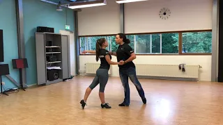 Rumba - intermediate routine