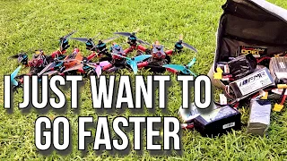 I just want to go fast - Drone Racing
