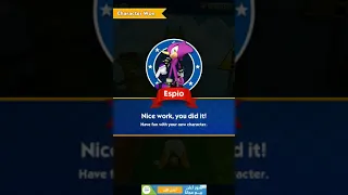 I unlocked espio in sonic dash