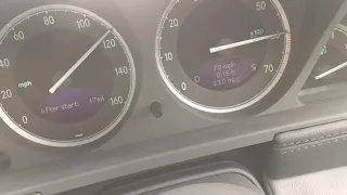 2002 Mercedes SL500 acceleration and top speed