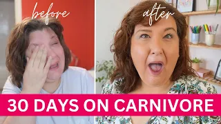 I ate carnivore for 30 days...here's what happened!