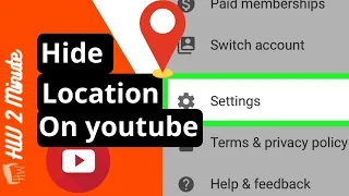 How to hide or change country location on YouTube 2024 [ Updated ]