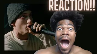 FIRST TIME HEARING 8 Mile - Ending Battles (Eminem Rap Battle) REACTON