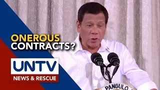 Duterte, pananagutin ang nasa likod ng kontrata ng pamahalaan sa water concessionaires