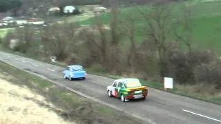 Kazár RallySprint 2012-Trabant vs Skoda!!