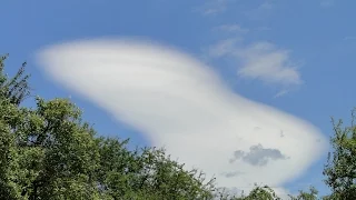 Star Trek USS Enterprise cloaked as a cloud