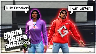 GTA 5 SCHOOL SENIOR YEAR IN DA HOOD EP. 86 - TWIN SISTER 👩🏽‍🤝‍🧑🏾(GTA 5 ROLEPLAY)