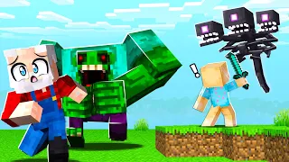 ¡MINECRAFT pero LOS MOBS AHORA son  MUTANTES! 😱💀🧟‍♂️ con PERMON y DANY