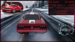 Ford Mustang BOSS 302 1969, NFS: The Run, Engine Sound after Upgrades