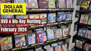 DVD & Blu-Ray Hunting at Dollar General! (February 2024)