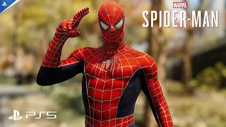 Gameplay in Tobey Maguire's Suit After The Spider-man 2 Game is End 4K @DamonTheGamer02