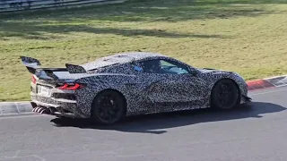 Corvette ZR1 testing on the Nürburgring Nordschleife