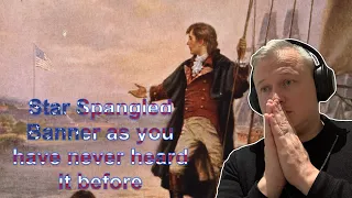 🇬🇧 British Reaction to The Star Spangled Banner As You've Never Heard It (Powerful!!) 🇬🇧