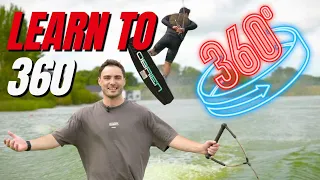 HOW TO 360 ON A WAKEBOARD | TUTORIAL | WATCH BEFORE TRYING