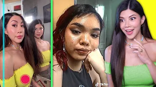 Trying Unflattering Tiktok Filters