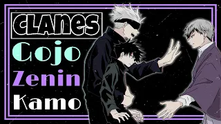 🧿 Los GRANDES CLANES HECHICEROS en JUJUTSU KAISEN | EXPLICACIÓN, HISTORIA, SECRETOS y DIFERENCIAS