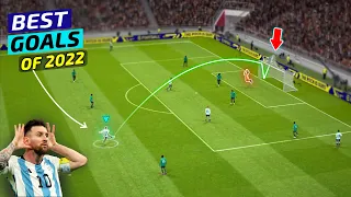 10 Min TOP GOALS I SCORED in Year 2022 - efootball 2023 mobile