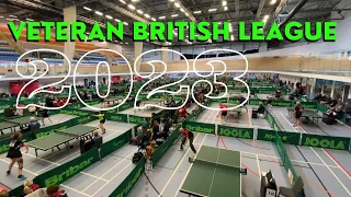 Veteran British Table Tennis League 2023 | Derby Arena