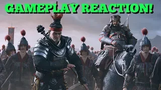 Total War: THREE KINGDOMS – E3 Gameplay Reveal REACTION!