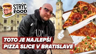 Strýc Food: V centre Bratislavy sme objavili pizza slice, ktorý Slováci vedia jesť od rána do večera