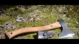 Autine axe contest winner axe making