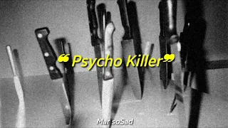 Talking Heads - Psycho Killer; sub. español (lyric)