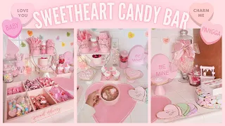 COFFEE BAR TOUR | Pink Girly Valentine decor