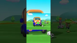 Baby Truck play Football| Monster Truck| Animal for Kids | Truck and Bus Cartoon | Gecko's Garage