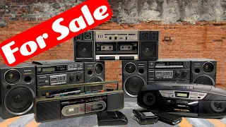 Boomboxes a la venta!